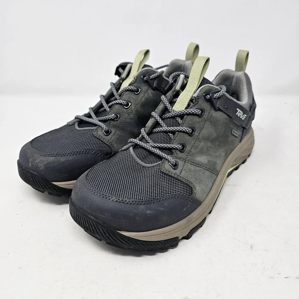 Teva Grandview GTX Shoes Womens Size 8.5‎ Gray GORE-TEX Vibram Hiking Sneakers